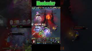 Bloodseeker 🔥Instant 1050 Golds in 50 Second dota2 shorts Rampage Copy [upl. by Acinehs]