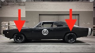 1968 Charger BF Goodrich Radial TA Tire Install  Episode 9 [upl. by Bradan]