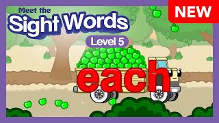 NEW Meet the Sight Words Level 5  quottheirquot  Preschool Prep Company [upl. by Htieh]