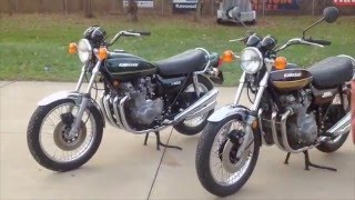 Kawasaki Z1900  KZ900 Comparison [upl. by Arhna]