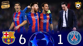 Barcelona make historic comeback vs PSG on a great night for quotMSNquot 🤯🔥🌟 ● Full Highlights 🎞️  FHD [upl. by Leontyne593]