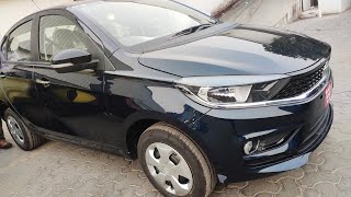 Tigor CNG XZ Arizona Blue Colour  Tata Tigor CNG XZ Blue Colour [upl. by Fotina]