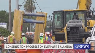 Construction progress on Everhart and Alameda [upl. by Ynna445]