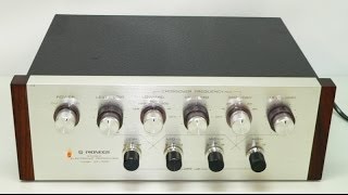 Pioneer SF 700 Preamplifier Vorstufe [upl. by Lincoln]