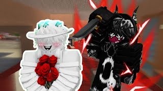 JUGANDO con mi NOVIO │ MM2 ROBLOX [upl. by Ninehc38]