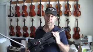 Barcus Berry Acoustic Electric Violin Review [upl. by Immac]