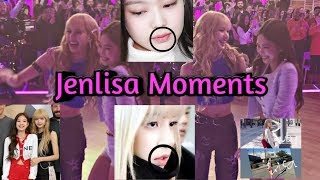 Jenlisa moments in New York Blackpink world tour [upl. by Niram]