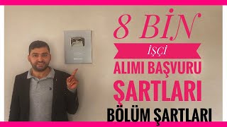 8 BİN İŞÇİ ALIMI  KADROLAR VE BAŞVURU ŞARTLARI AÇIKLANDI SAĞLIK BAKANLIĞI SÜREKLİ İŞÇİ ALIMI [upl. by Syl]