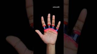 Hand painting ideas simple hand painting handpainting painting viralshort youtubeshorts [upl. by Tillio]