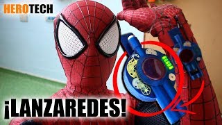 ¡LANZA TELARAÑAS DE SPIDERMAN ¡FUNCIONAN [upl. by Ttehc619]