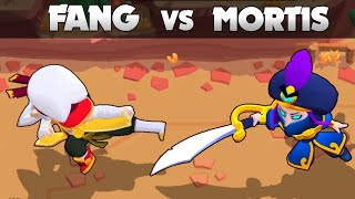 FANG vs MORTIS  1vs1  Brawl Stars [upl. by Yeuh873]