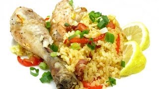 CHICKEN CHORIZO PAELLA RECIPE [upl. by Player]