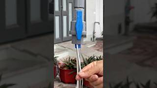 How to install PVC water valve when water supply cannot be cut off diy tips [upl. by Eener]