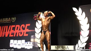 Gavin Morris UK NABBA Universe 2023 [upl. by Ardnoyek656]