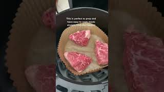 Air fryer steak hack carnivorediet keto animalbased shorts lowcarb ketomeals airfryerrecipes [upl. by Ordnajela]