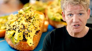 Gordon Ramsays Avocado Toast [upl. by Hubie]