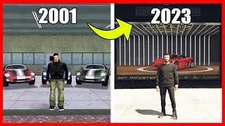 Evolution of Car Showrooms in GTA games 20012023 [upl. by Kus]