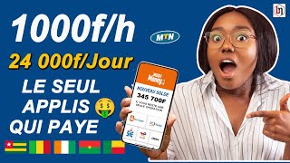 Je Gagne 1000f par Heure avec Cette Nouvelle Application via Mobile Money [upl. by Yasmin]