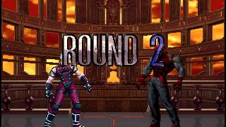 KoF MUGEN Krizalid vs Rugal [upl. by Ainadi]