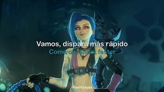 Get Jinxed  League Of Legends  Arcane LyricsSub Español [upl. by Rivard]