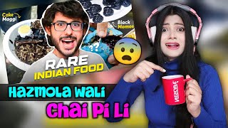 RARE INDIAN STREET FOODYUMMYY🤤 CARRYMINATI  REACTION [upl. by Stargell]