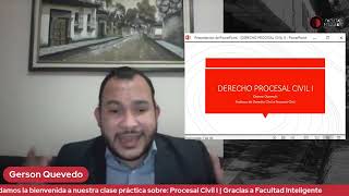 Derecho Procesal Civil 1 [upl. by Akyeluz]