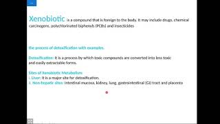 Biochemistry Metabolism of Xenobiotics Detoxification [upl. by Niasuh]