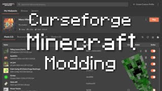 CurseForge Minecraft Modding Tutorial for Mercs Minecraft Season 1 1206 [upl. by Adnilrev]