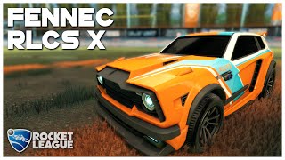 Fennec RLCS X Decal  Painted Showcase Fan Rewards [upl. by Denton]