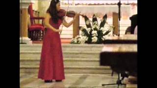 Wieniawski Polonaise Brillante in A Major Op21  Marion Taira [upl. by Okemak]