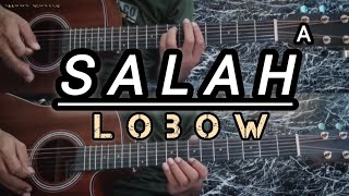 Lobow  Salah  Gitar Cover  Drum  Instrumen  Lirik Chord [upl. by Sllew870]