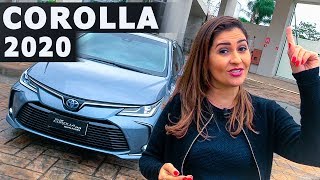 Novo Corolla 2020  Matador com novo motor 20 e híbrido flex [upl. by Naihr]