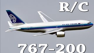 RC Boeing 767200 EDF Air New Zealand Depron Airliner Jet Flights [upl. by God635]