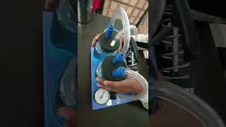 Suction machine foot suction use [upl. by Block]