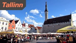 Tallinn Estonia  HD Video Tour of the City [upl. by Aivato207]