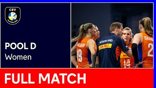 Full Match  The Netherlands vs Spain  CEV EuroVolley 2023 [upl. by Gunner156]