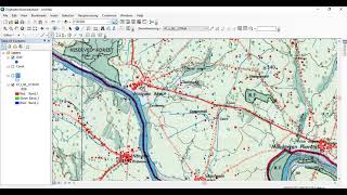 Digitization by using Geodatabase GDB Method in ESRIs ArcGIS Desktop Software on SOI Toposheet [upl. by Omar631]