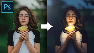 Shape the Light with Creative Color Grading in Photoshop [upl. by Inavoy]