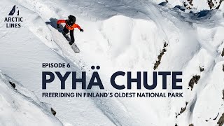 Freeride snowboarding in Finlands oldest national park l Arctic Lines [upl. by Tneciv49]