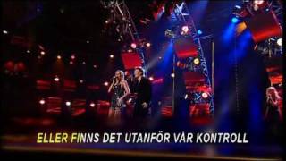 Melodifestivalen 2004  Fame  Vindarna vänder oss Karaoke [upl. by Enimzzaj]