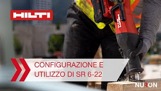 Come configurare e utilizzare il seghetto frontale a batteria Hilti Nuron SR 622 [upl. by Jael]