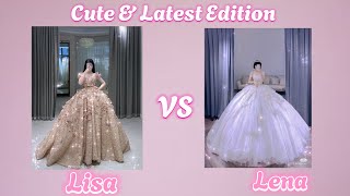 Lisa VS Lena  Cute Edition  🧡 Subscribe My Channel AG405 [upl. by Mishaan470]