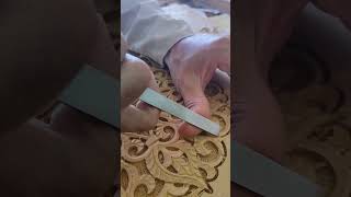 Handmade graving wood work foryou wood viralvideo [upl. by Valentin]