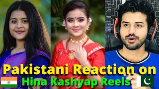 PAKISTANI Reacts to Hina Kashyap Instagram Reels  Reaction Vlogger [upl. by Dulsea778]