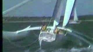 1989 NEMA Fleet Part 2 Newick Trimaran PATS BOAT [upl. by Ulrica]