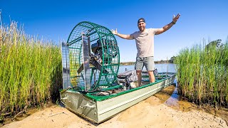 I Bought Worlds SMALLEST AIRBOAT ultimate testing [upl. by Pansy270]