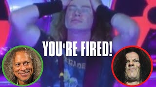 Chris Broderick gets FIRED From MEGADETH after playing wrong solo [upl. by Vedi782]