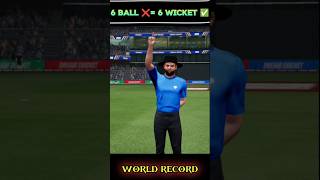 6 ball  6 wicket 🤯😱cricket ipl catch t20 bowling top wicket bowled [upl. by Claribel]