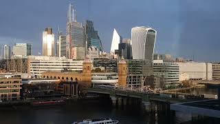 London skyline walkie talkie building 1 min loop [upl. by Sessler]