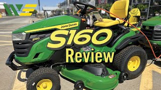 2023 John Deere S160 Mower Review amp Walkaround [upl. by Ahseihs]